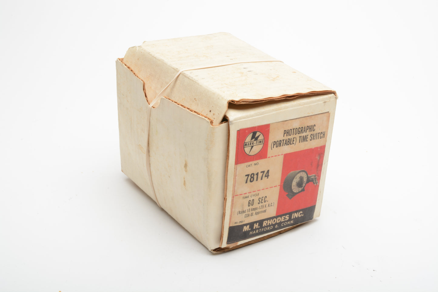 MH Rhodes Mark-time 78174 photo 60 sec. timer, Very clean, in box