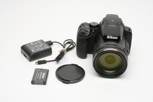 Nikon Coolpix P900 16MP Digital Bridge camera, tested, great images!