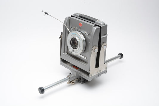 Calumet 4x5 Monorail Large Format Camera w/Apo Nikkor 21cm f9, Ilex Shutter