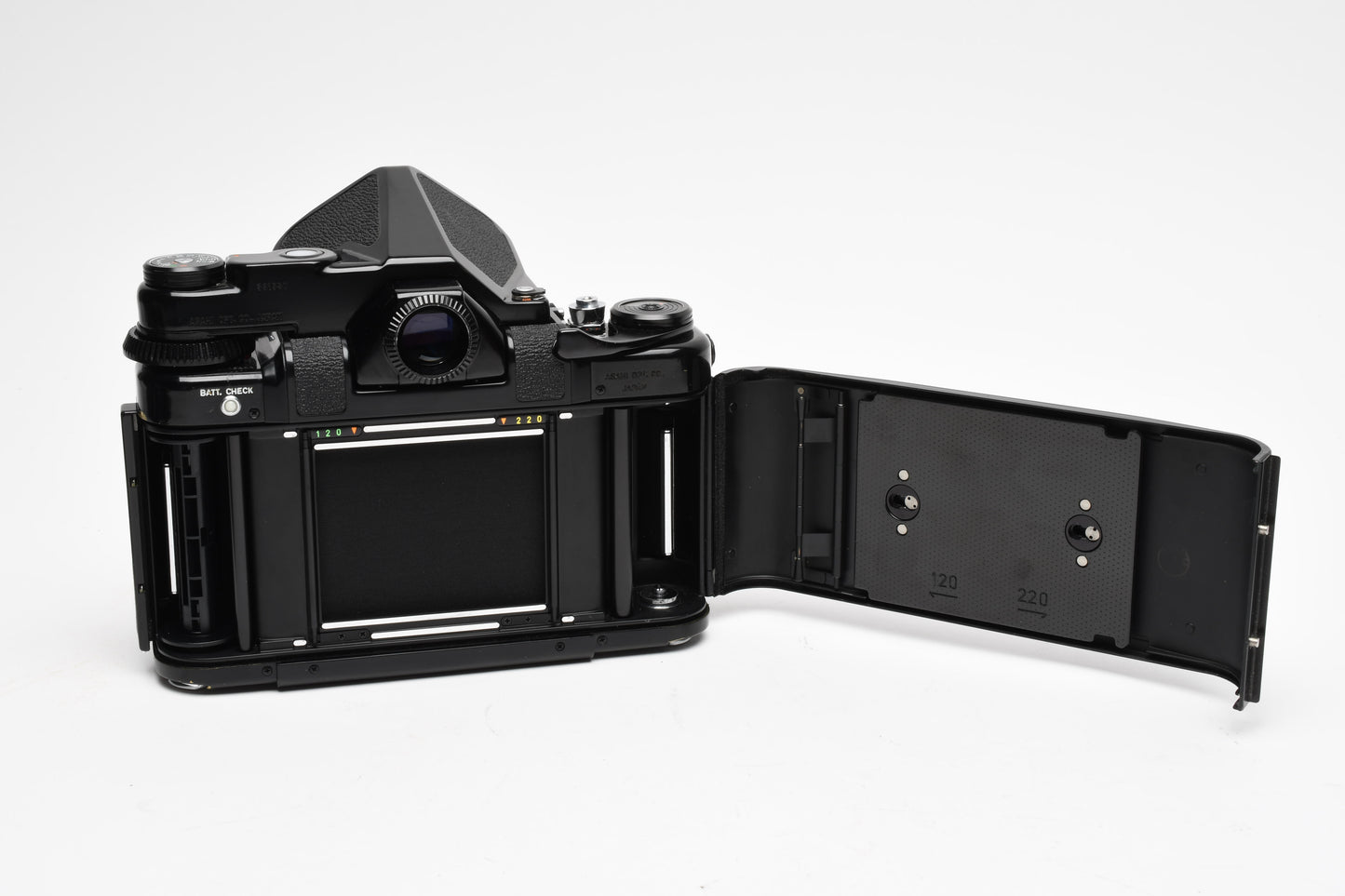 Pentax 67 6x7 MLU Medium Format Body w/AE Finder, manual, New Seals, Great!