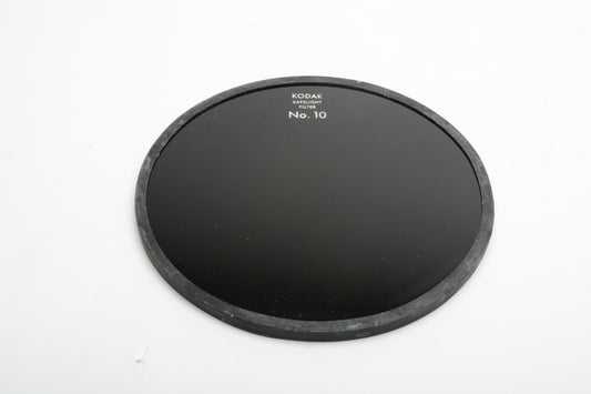 Kodak Safelight filter 5.5" round #10, Very clean, boxed