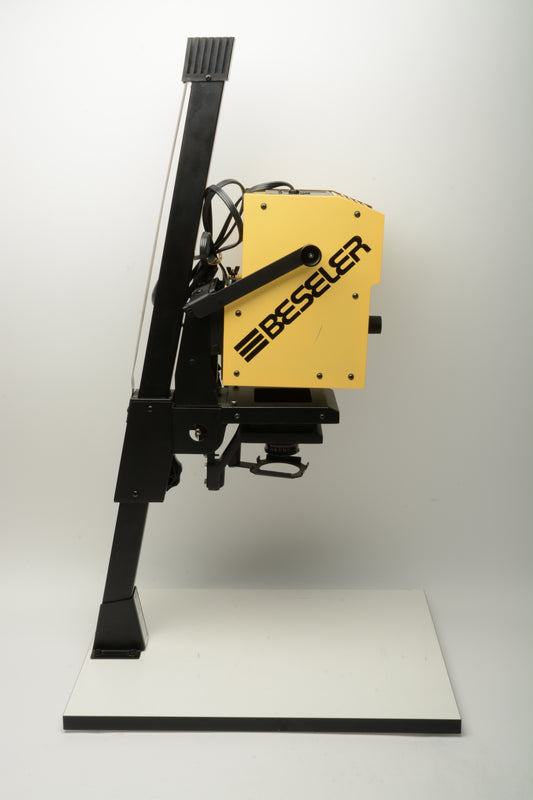 Beseler Printmaker 67 VC Black&White Photo Enlarger, 120V, Yellow + Nikkor 50mm!