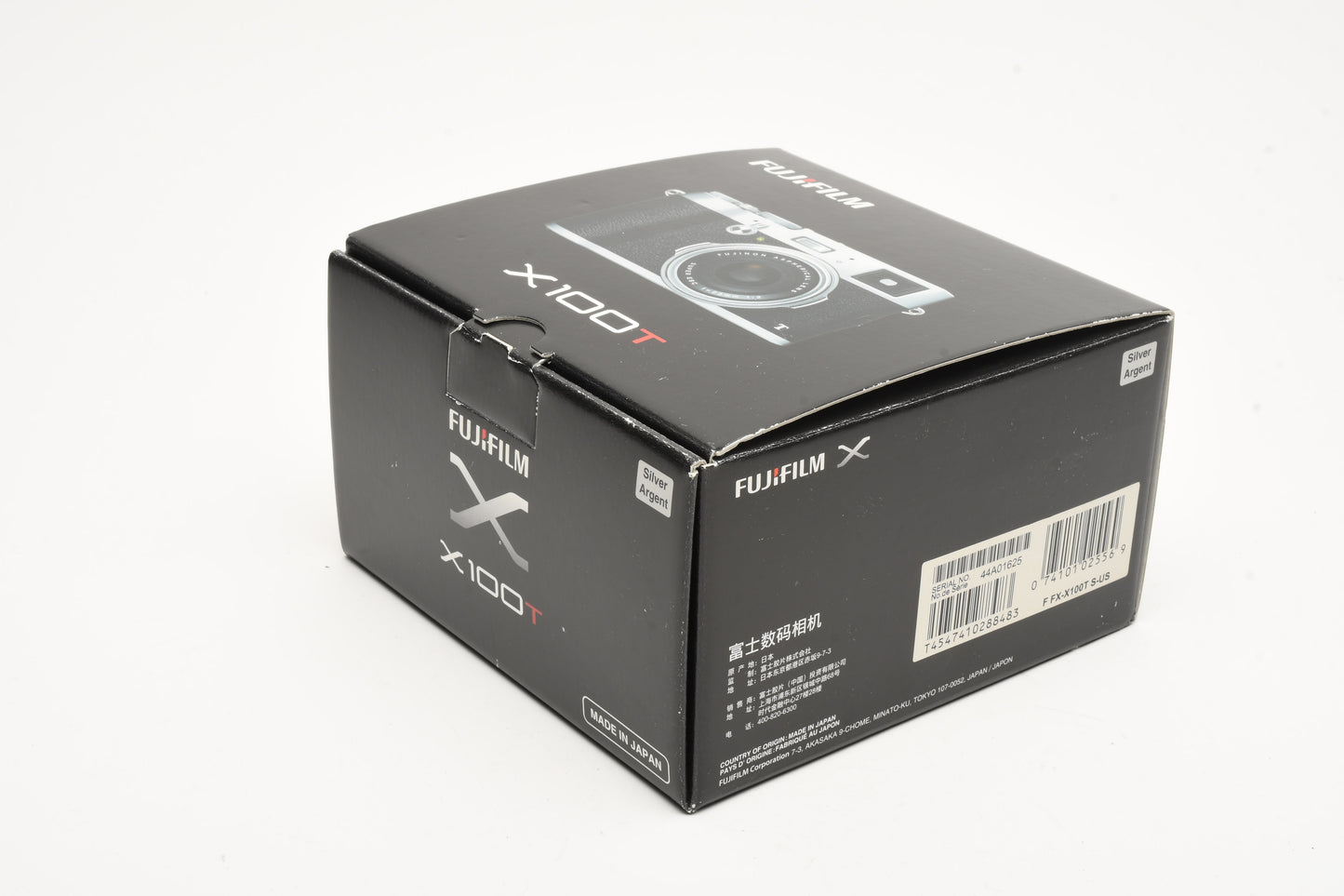 Fujifilm X100T Silver Mint in Box, USA Version, Barely used