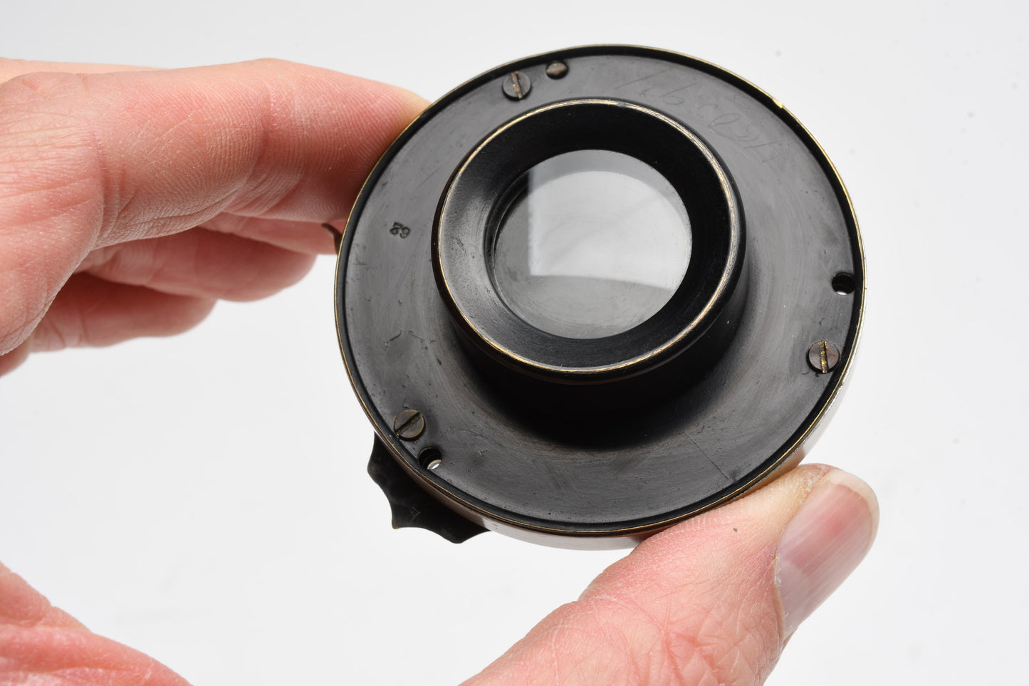 Gundlach Manhattan Optical Rapid Rectilinear Lens w/Good working shutter