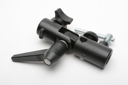 2X Manfrotto 026 swivel control attachments for umbrellas or softboxes