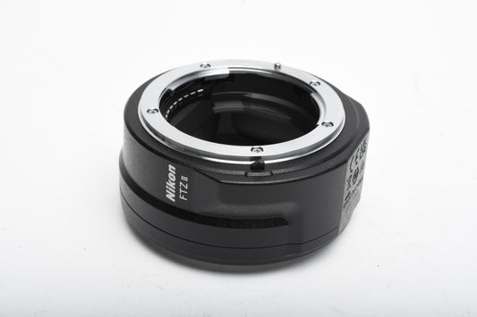 Nikon FTZ II Mount Adapter, caps, Mint- Boxed