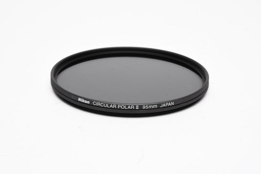 Nikon 95mm Circular Polarizer Filter II #2509 in pouch, Mint-