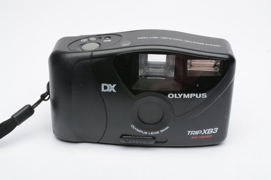 Olympus Trip XB3 Big Finder 35mm Point&Shoot w/34mm lens, nice & clean