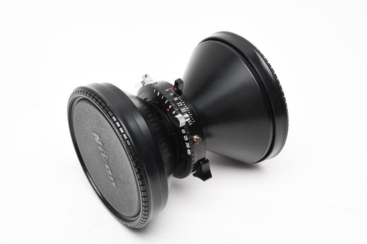 Nikon Nikkor-SW 150mm f8 large format lens w/Copal 1 Shutter, Mint