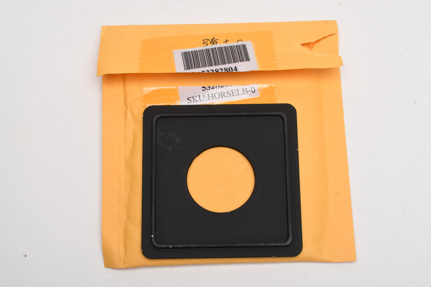 Horseman 53282804 HORSELB-0 Lens board #0 80mm square w/34mm opening