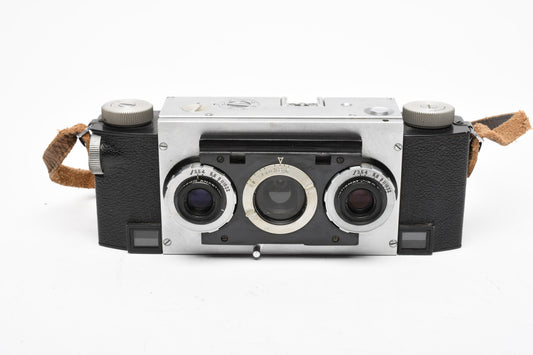 Stereo Realist David White 35mm F3.5 Stereo Camera, Case+Cap, Tested, Great!