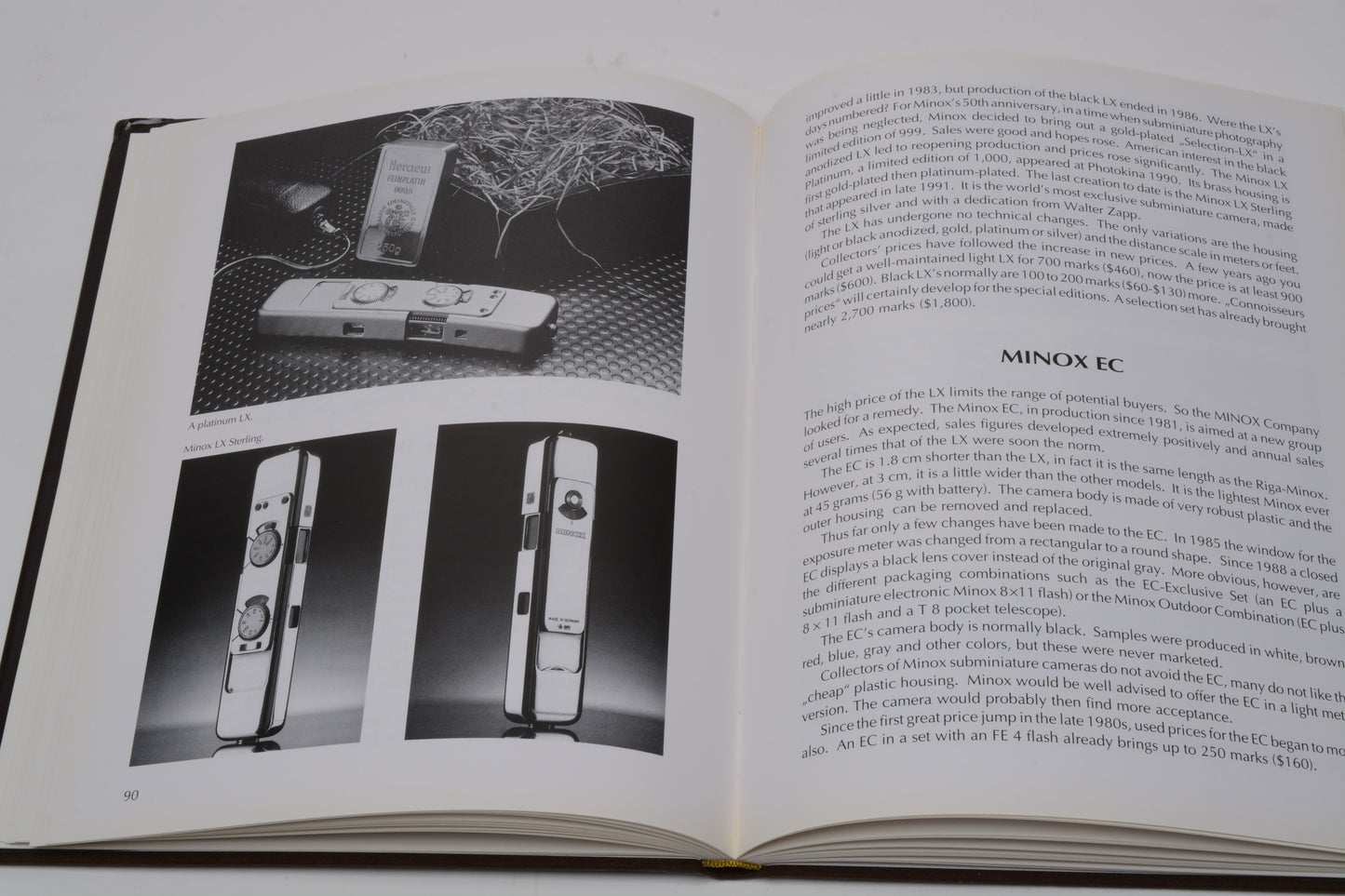 Minox Variations in 8x11 by Hubert E. Heckmann First Edition - Hard Copy