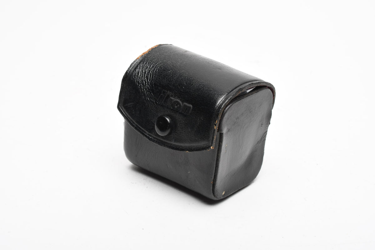 Nikon F Eye Level Finder Viewfinder Standard Prism Chrome w/Case, Very clean