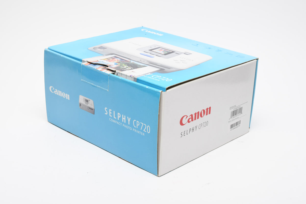 Canon Selphy CP720 Portable Dye Sublimation USB Color Photo Printer 4x6 4x8 - NIB