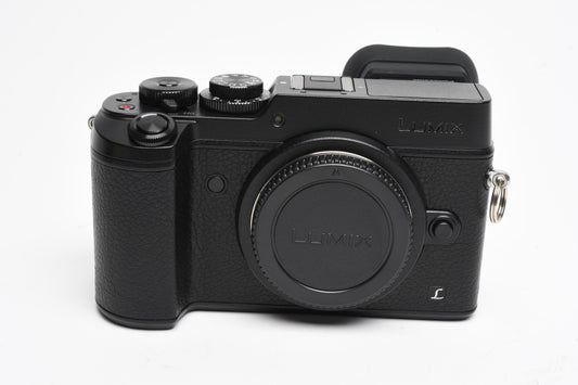Panasonic Lumix DMC-GX85 16MP Mirrorless MFT Digital Camera+case, 5153 Acts
