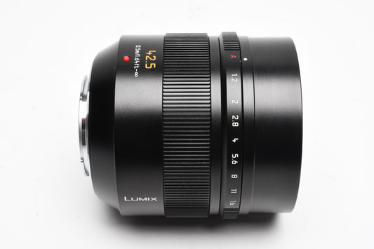 Panasonic Leica DG Nocticron 42.5mm f1.2 ASPH. POWER O.I.S., Hood, Mint- USA