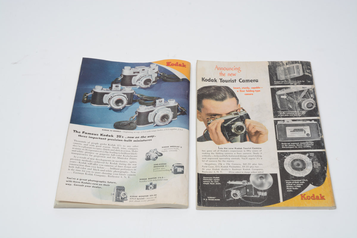 Minicam Photography magazines (Vintage WWII 1942-1948 bundle of six)