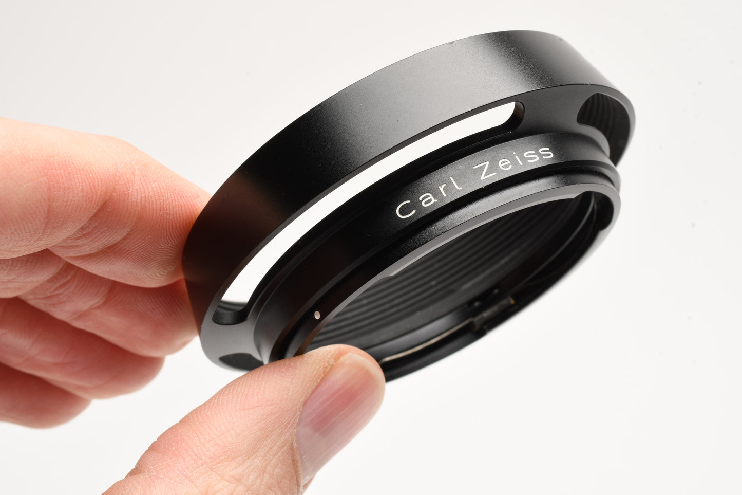 Zeiss Metal Vented Lens Hood for ZM 50mm f2, 35mm f2, Mint- Genuine