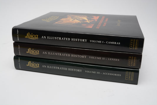 Leica: An Illustrated History Volume I, II, III (Full Trilogy) *Autographed*