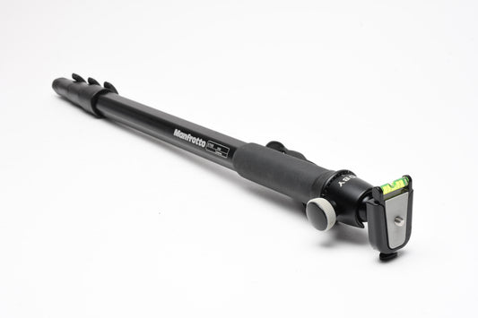 Manfrotto 676B Monopod (Black) w/Joby ball head and phone attachment