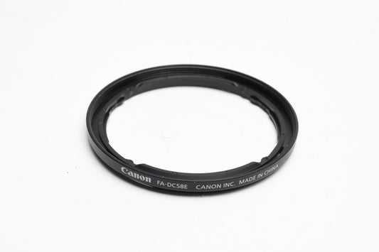 Canon FA-DC58E Filter Adapter for PowerShot G1X II, Genuine