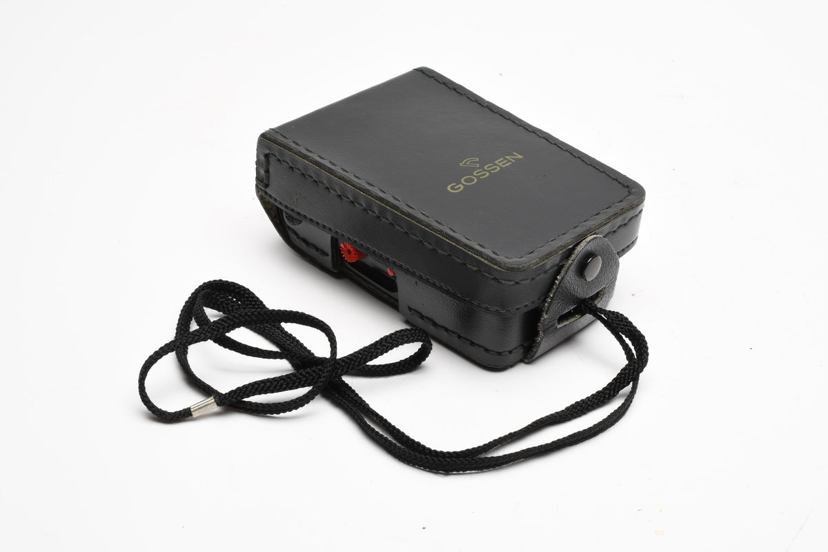 Gossen Luna-Pro F Flash/Ambient Light Meter, clean, tested, w/Case & Strap