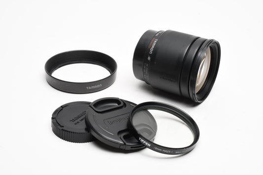 Tamron AF 28-200mm Aspherical f3.8-5.6 zoom, caps, hood, UV, Minolta Maxxum Sony A