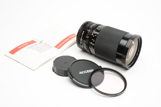 Access P-MC FD 35-200mm f3.8-5.3 Macro zoom lens, Sky+caps, *Read