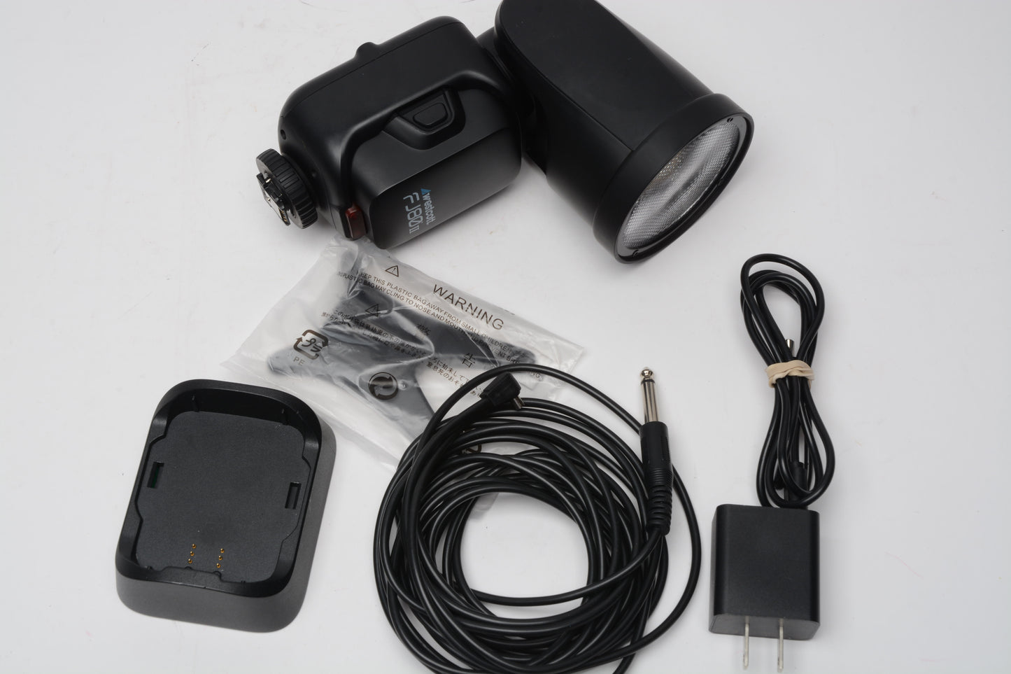 Westcott FJ80 IIS Touchscreen Speedlight (80Ws), Batt+Charger+stand+cable #4732