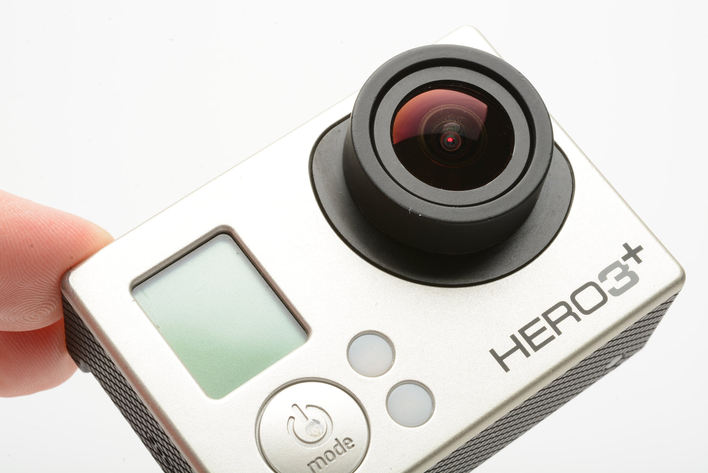 GoPro Hero 3+ camera w/batt, charging cable, housing, 64GB Micro SD + mounts + case