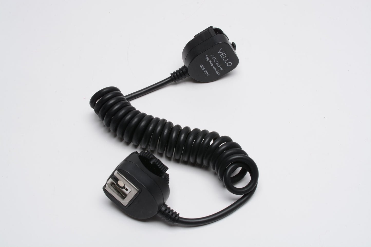 Vello P-TTL coiled cord for Sony OCS-SM15