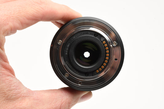 Panasonic Lumix G 25mm F1.7 Aspherical lens, H-H025, caps+hood+CPL