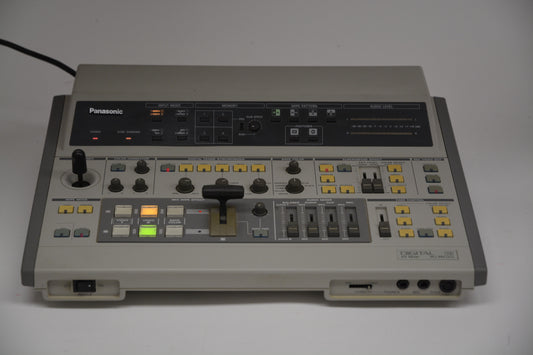 Panasonic WJ-MX12 AV Mixer w/WJ-KB15 Character generator, Tested, Great!