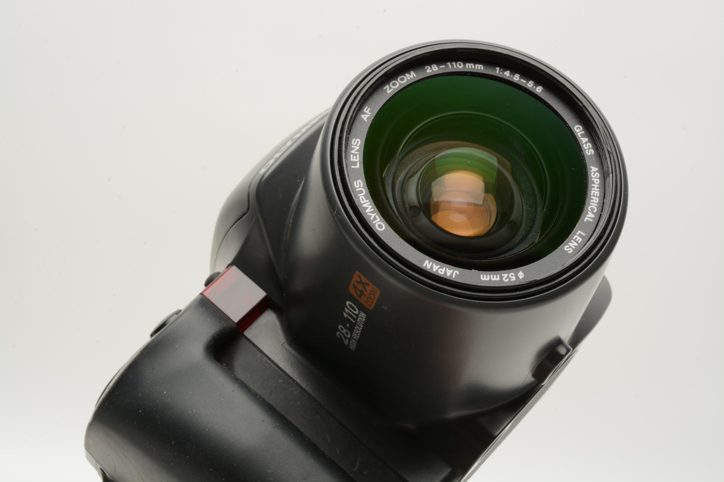 Olympus IS-10 DLX 35mm Point&Shoot camera w/28-110mm w/cap, case, UV, Tested