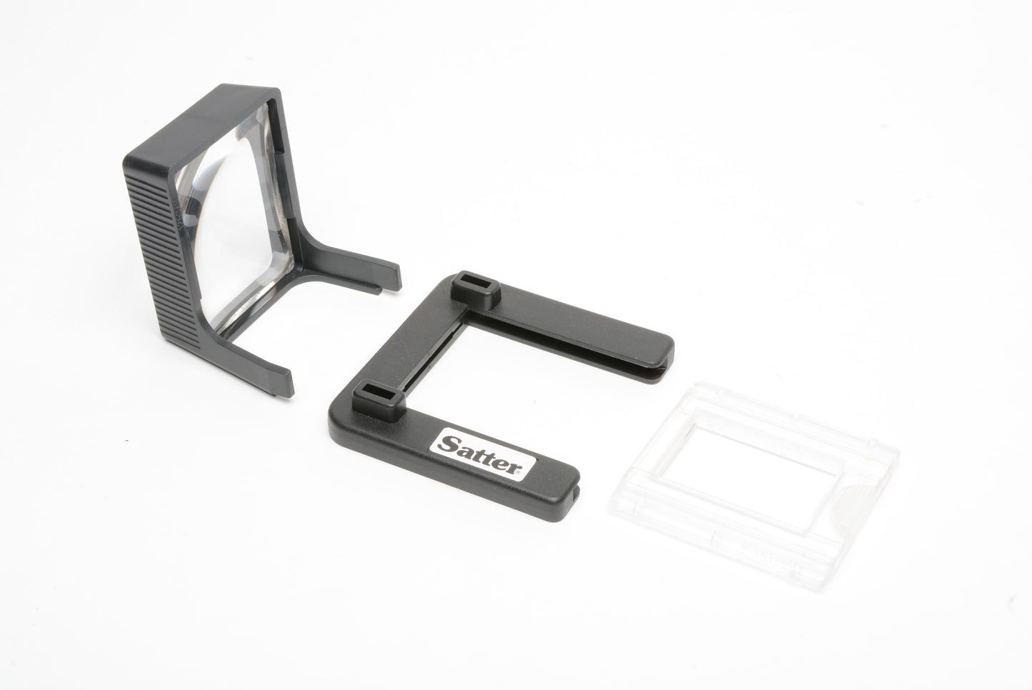 Satter 8X Made in Germany magnifier with open side - Great for negs, slides or prints