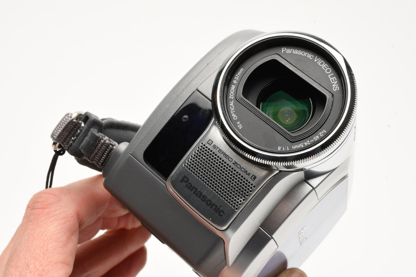 Panasonic VDR-D250 DVD Video Camcorder, AC adapter, batt., Tested