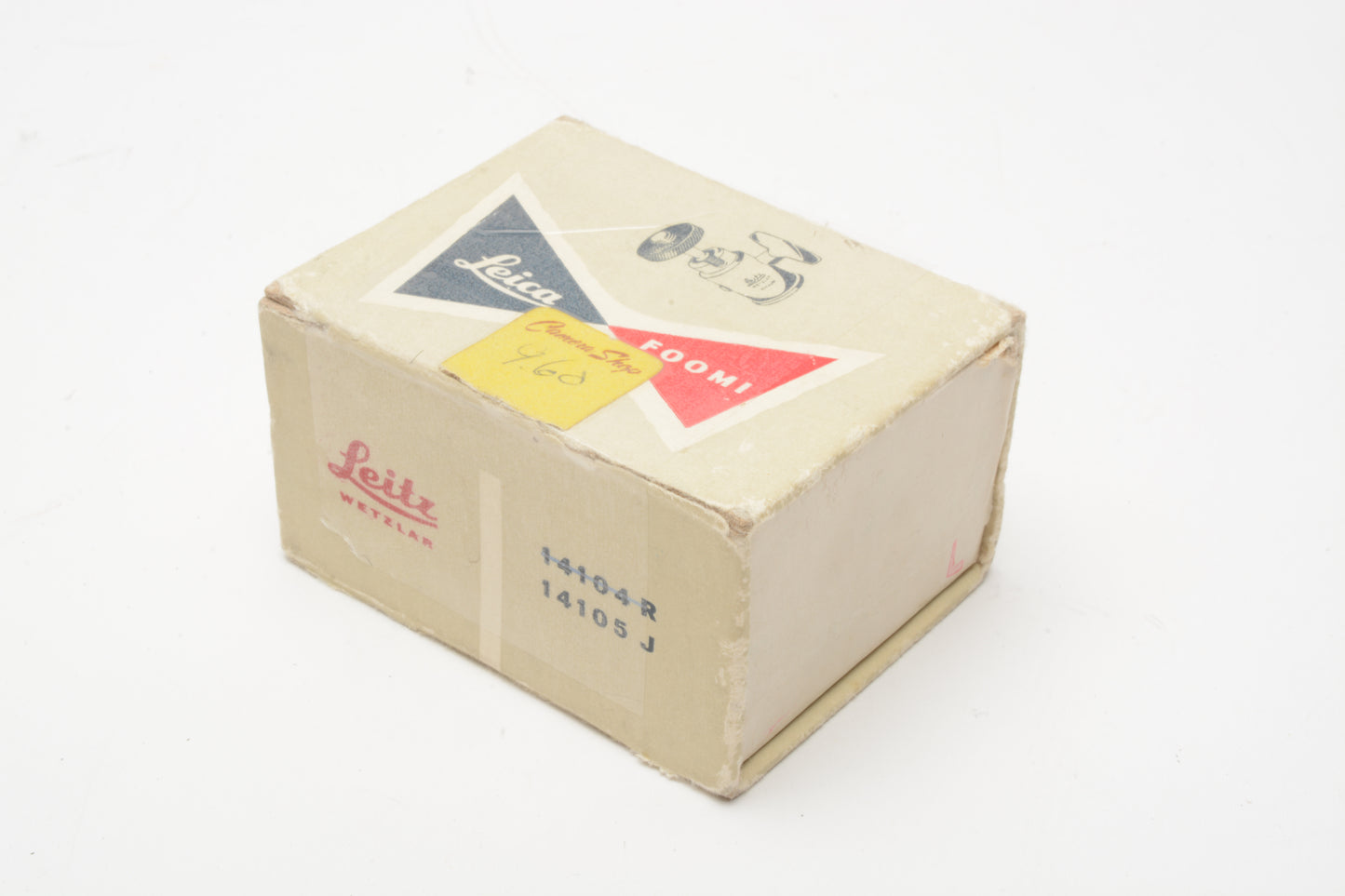 Leica Leitz FOOMI short ball and socked tripod head chrome 14105J, Mint, Boxed