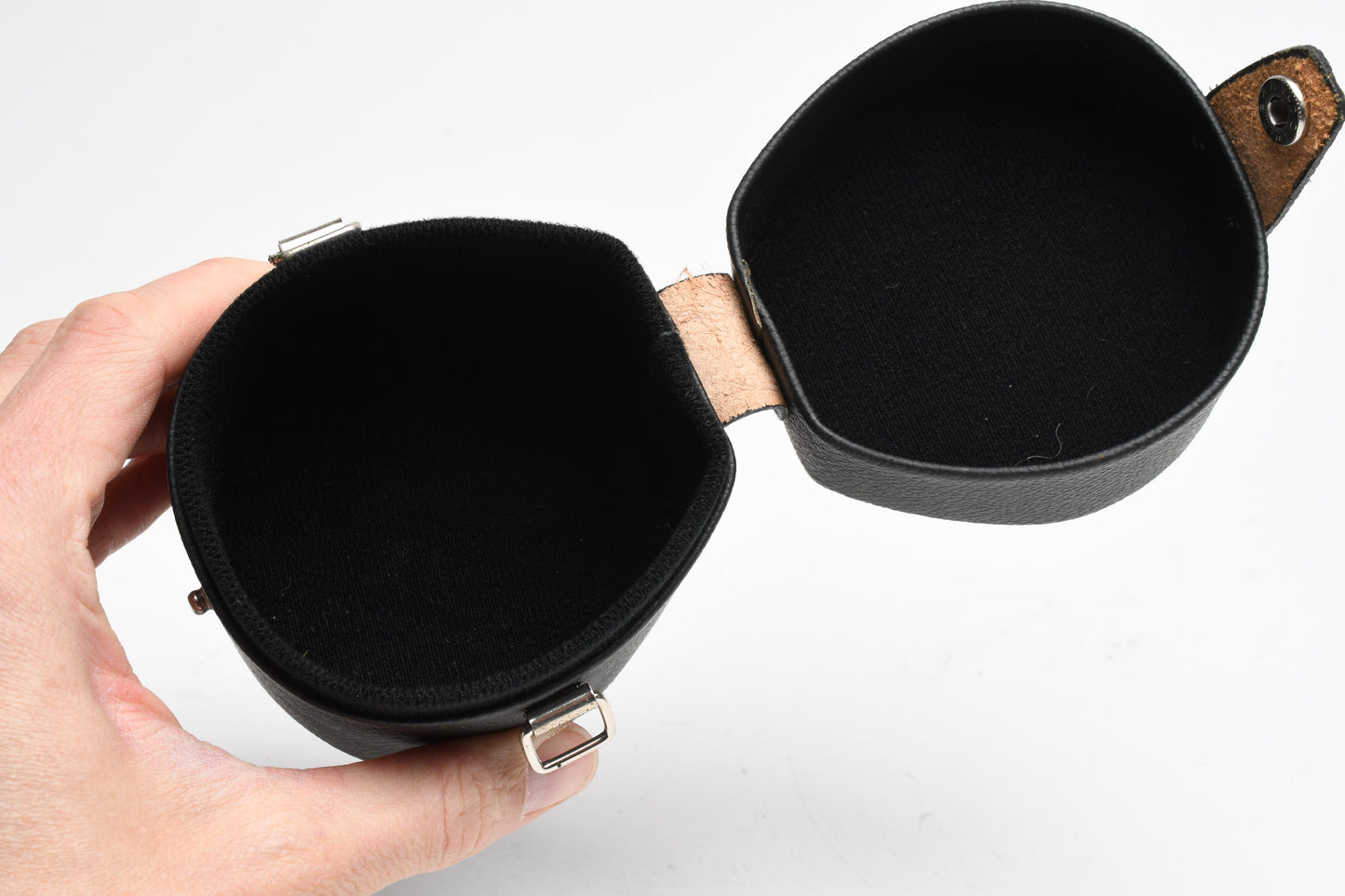 Koni Rapid Omega angled hard lens case ~4 x 3", Very clean