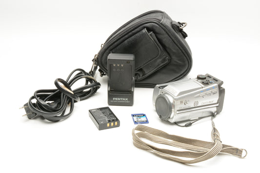 Pentax Optio MX4 4MP Digital Point&Shoot camera, Tested, w/Case