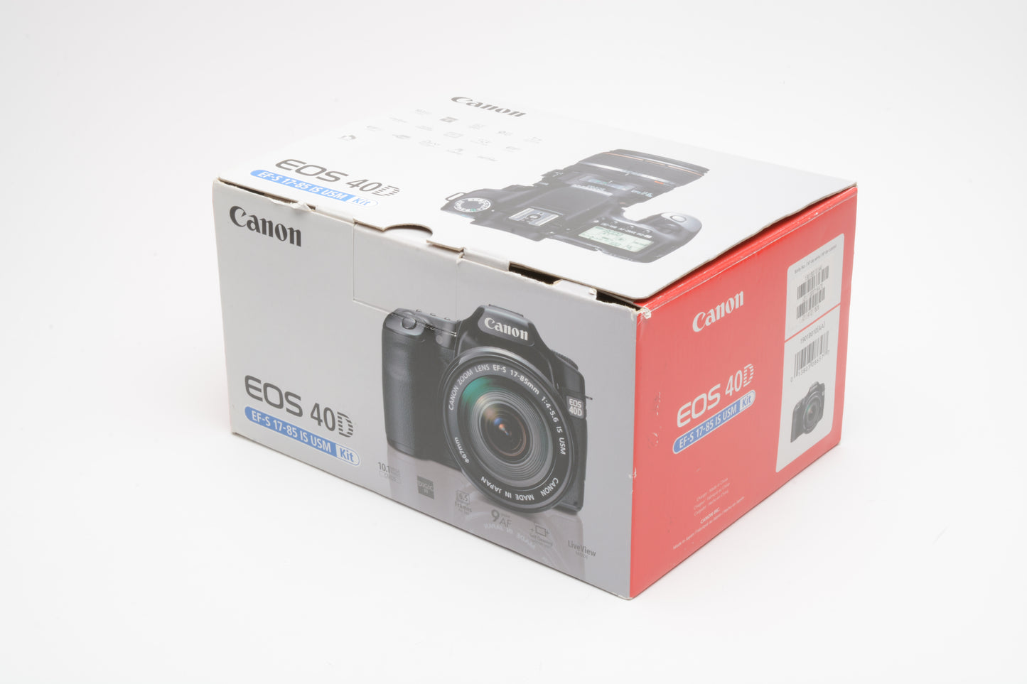 Canon EOS 40D DSLR w/17-85mm f4-5.6, Batt+charger+strap, 5001 Acts, Nice!