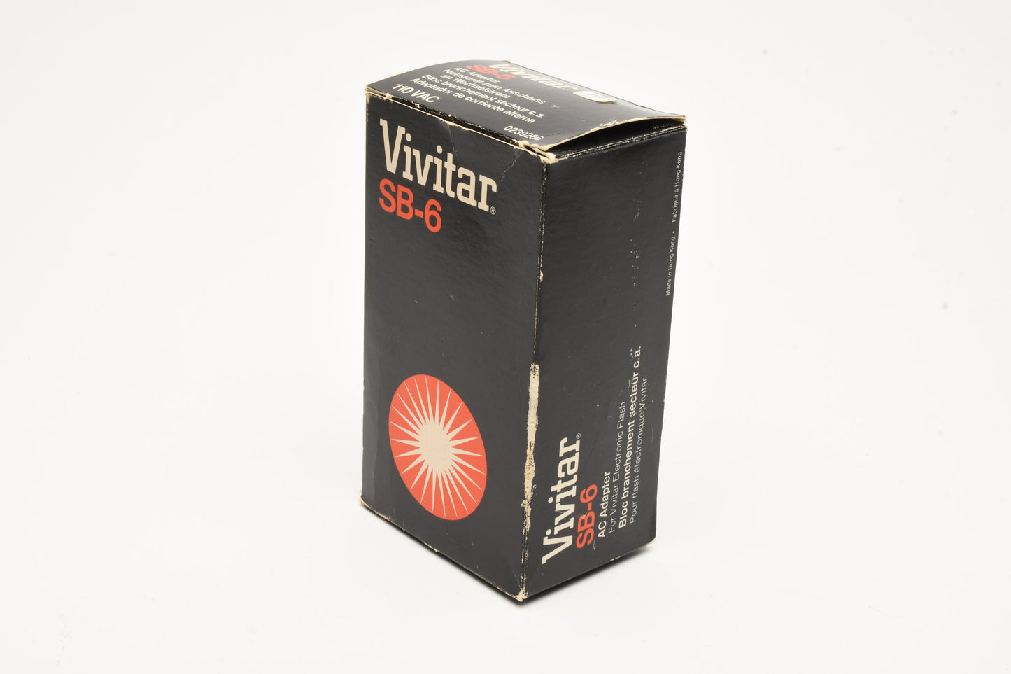 Vivitar SB-6 SB6 AC Adapter for 285 Series flashes, Tested