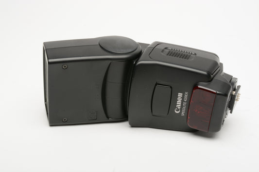Canon 420EX Speedlite Flash, case, tested, works great w/case & manual