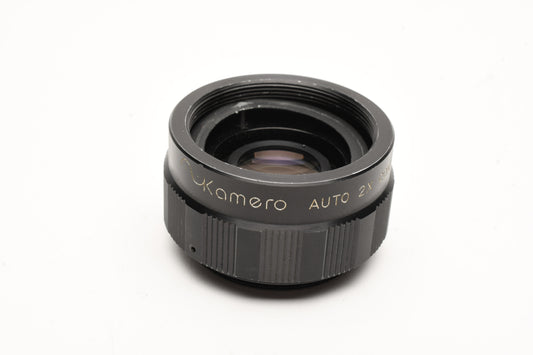 Kamero 2X Teleconverter M42 Mount w/Caps and case