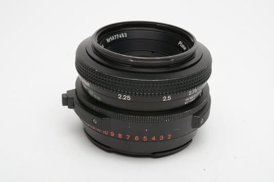 Hasselblad 80mm f2.8 Planar T* F Lens, Very clean and sharp, Nice!