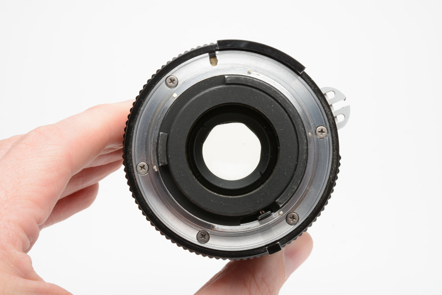 Nikon Nikkor 43-86mm f3.5 zoom lens, Nikon AI mount, caps