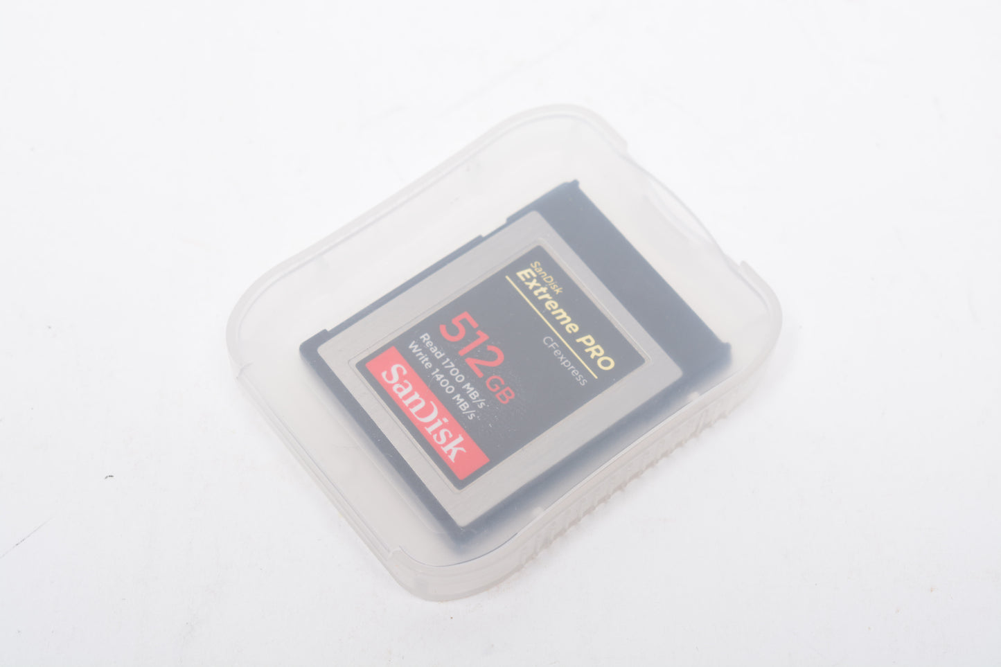 SanDisk 512GB Extreme PRO CFexpress Type B Memory Card, Formatted