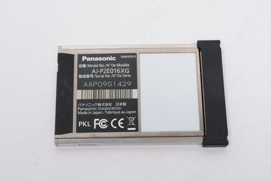 Panasonic 16GB E Series P2 card in jewel case
