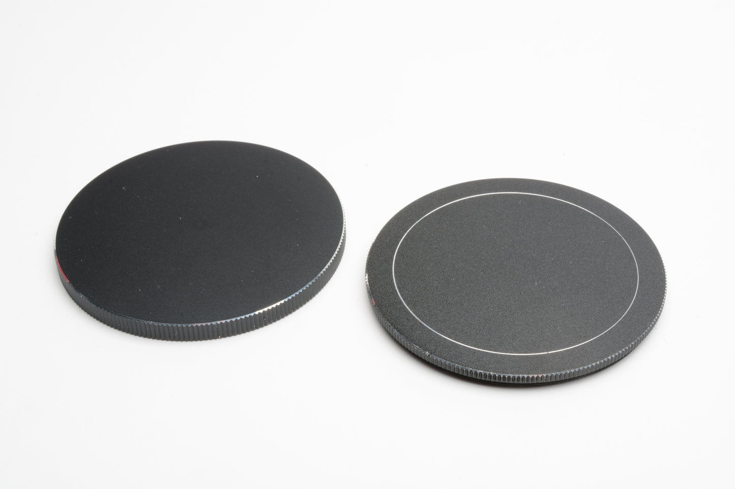 62mm metal filter stack stacker top and bottom pieces, clean