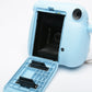 Fujifilm Instax Mini 7+ Instant Film Camera - Blue w/wrist strap, clean