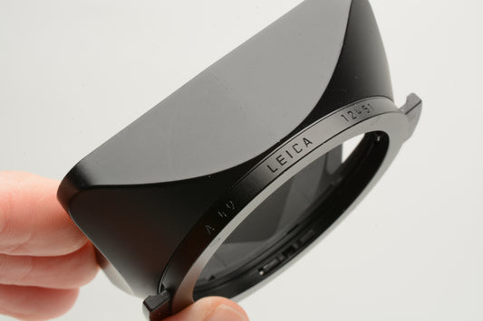 Leica Lens Hood 12451 for Leica M 28/2, 28/2.8, Mint-, Very clean